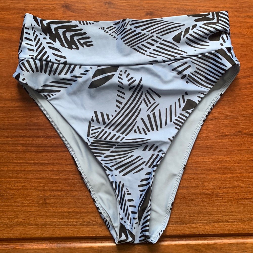 Aerie high cut cheeky bathing suit bottoms